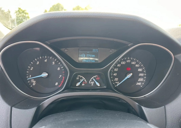 Ford Focus cena 32900 przebieg: 194687, rok produkcji 2014 z Mrozy małe 254